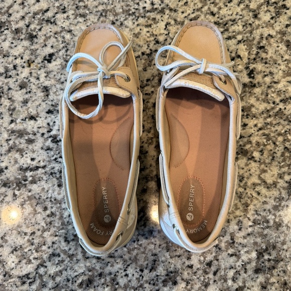 Sperry Angelfish 1 Eye Boat Shoes Light Pink - 7 - Picture 3 of 7